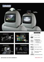 AV7900 Headrest Entertainment system