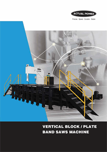 Vertical Block Plate Band Saw Machine