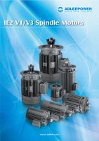 IE2 V1V3 Spindle motors