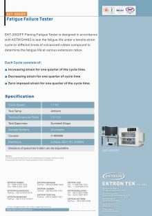 EKT-2002FF Fatigue Failure Tester