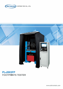 PL-2003FP FOOTPRINTS TESTER