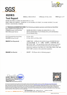 RoHS test report 2022